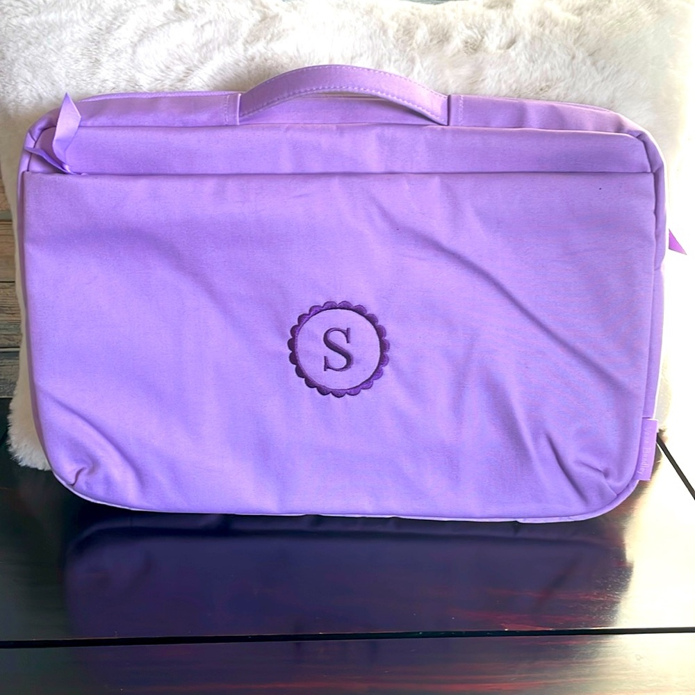 Vera Bradley laptop bag, purple